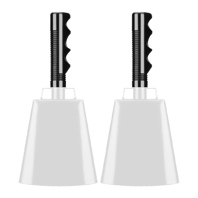 Hand Percussion Cowbells with Handle Cheering Bell Percussion